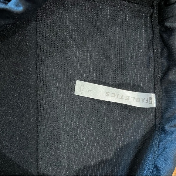 Fabletics Black Lace Accent Sweatshirt - Picture 5 of 7